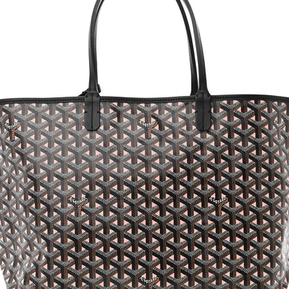 Goyard Goyardine Saint Louis Claire Voie PM Black Pink 8 of 10
