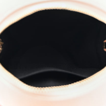 Chanel Caviar Quilted Round Filigree Crossbody Beige Black 5 of 10