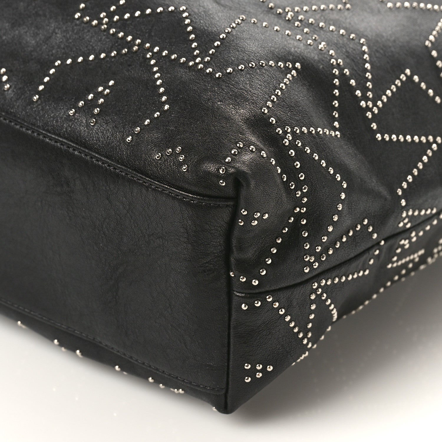 Jimmy Choo Calfskin Star Studded Sofia Tote Black 8 of 8