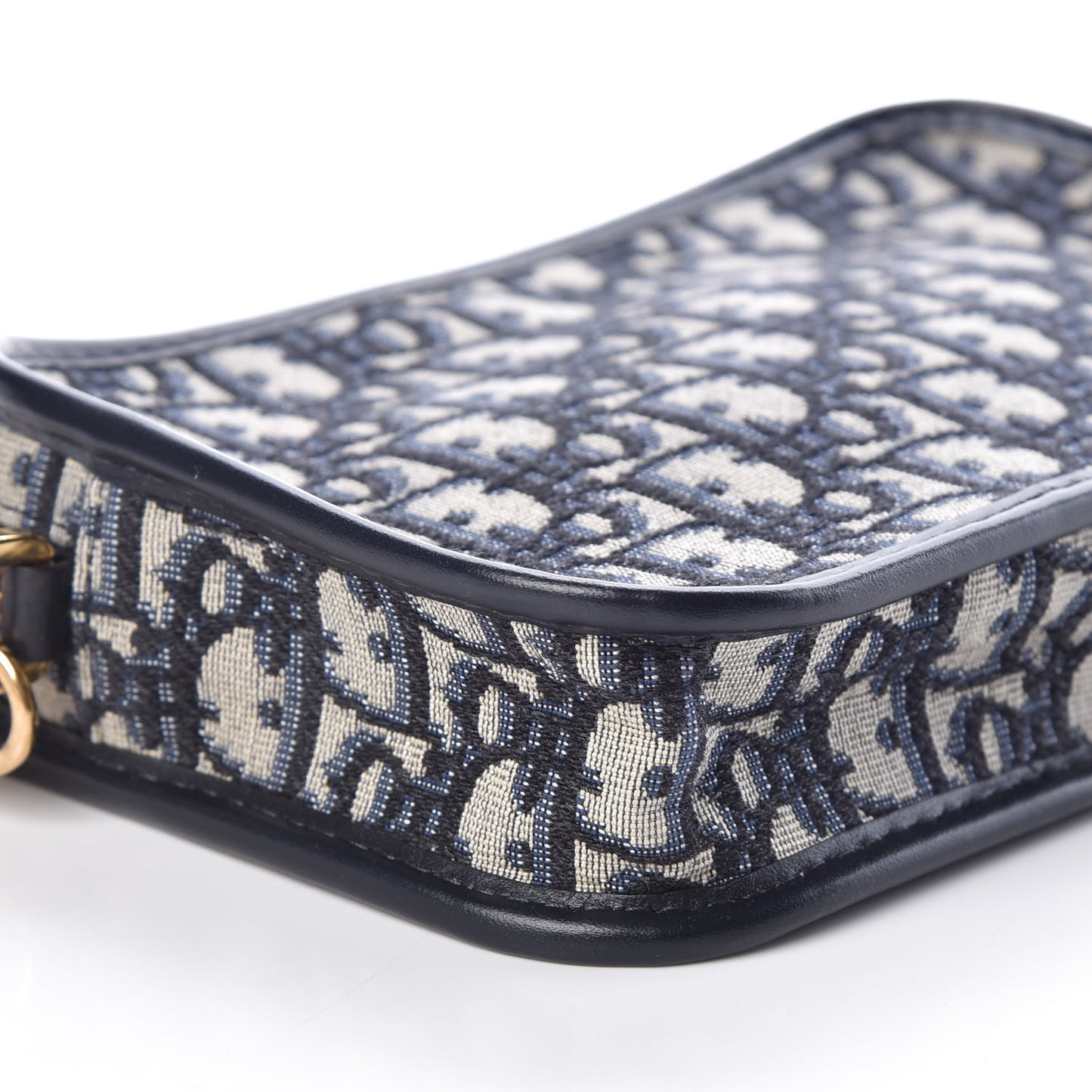 Oblique Diorquake Clutch Blue