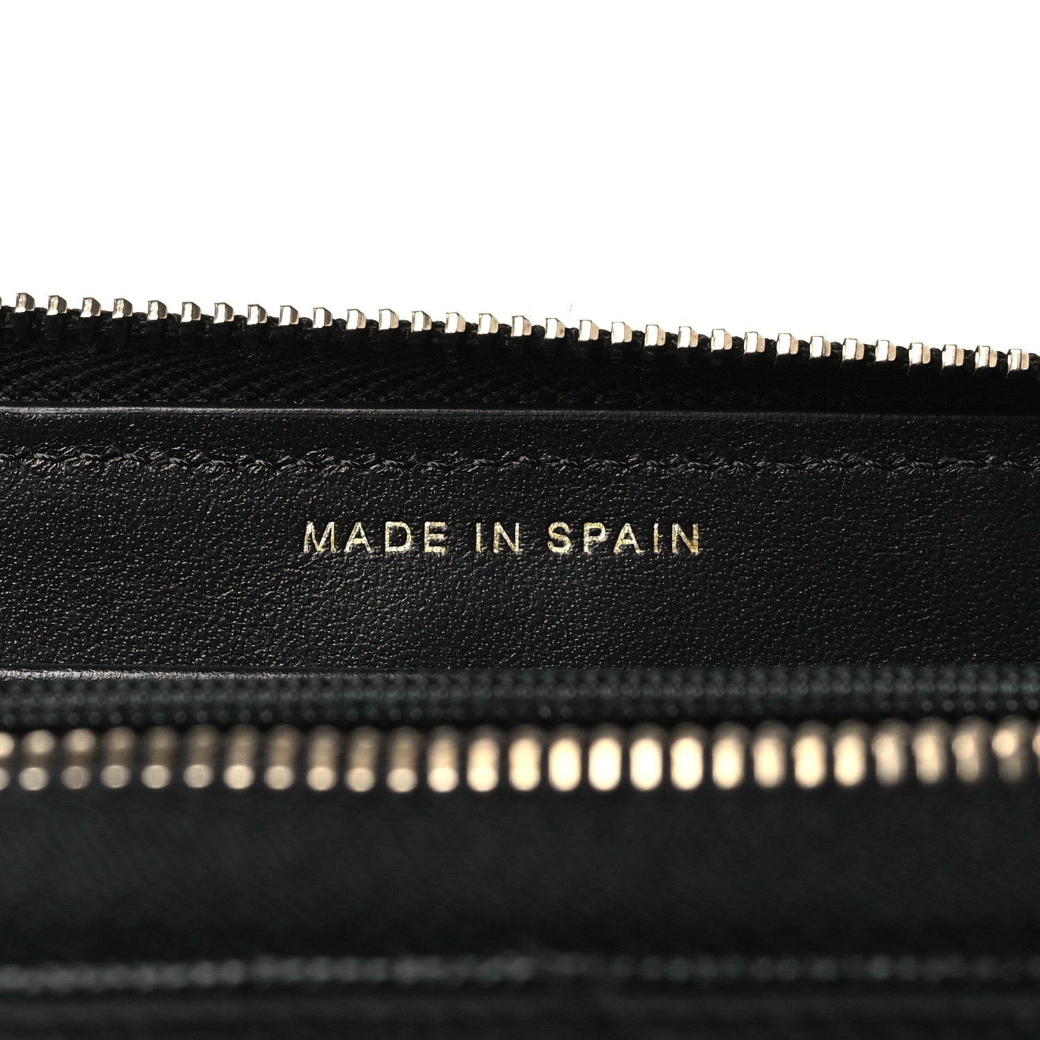 Chanel Caviar Quilted Medium Zip Around Wallet Black 7 of 10