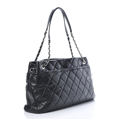 Chanel Caviar Quilted Timeless CC Soft Tote Black 3 of 11