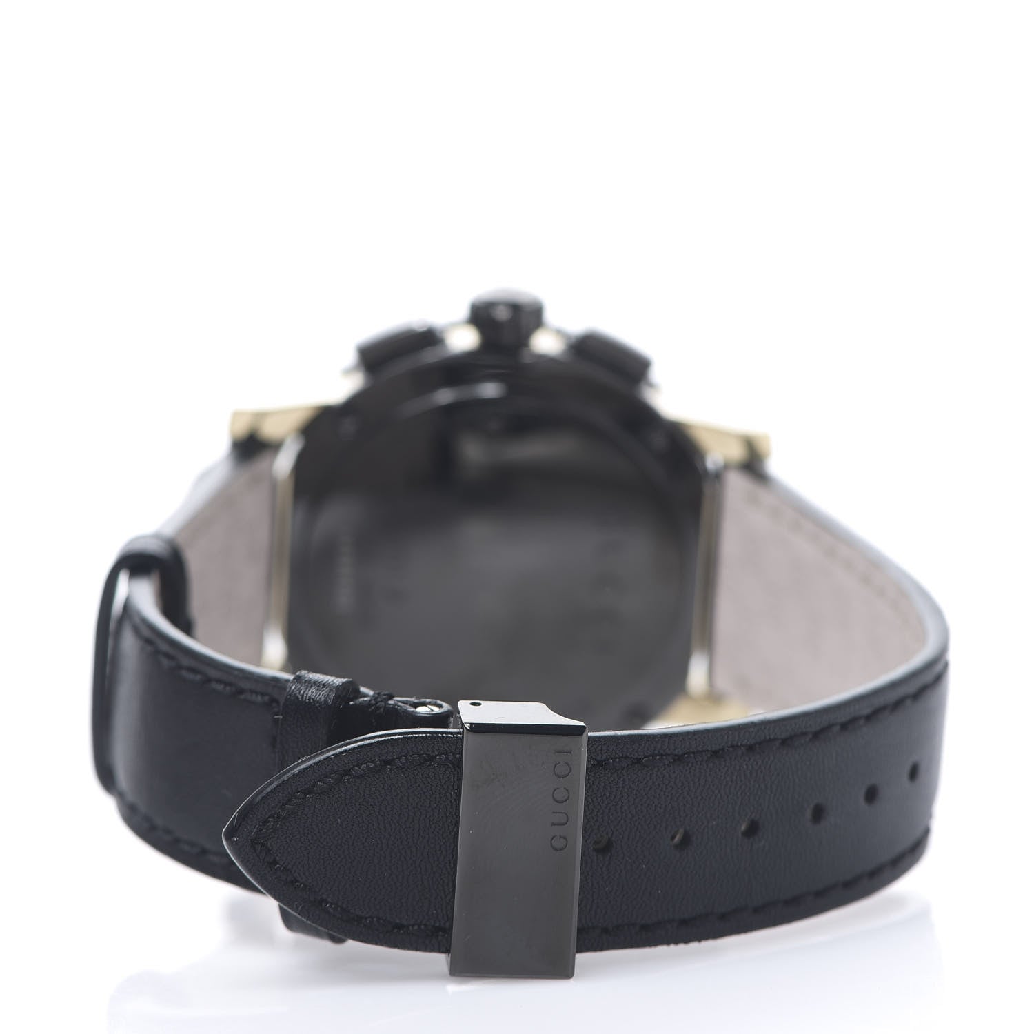 Gucci PVD Stainless Steel Calfskin 44mm G-Chrono Quartz Watch Black 3 of 6