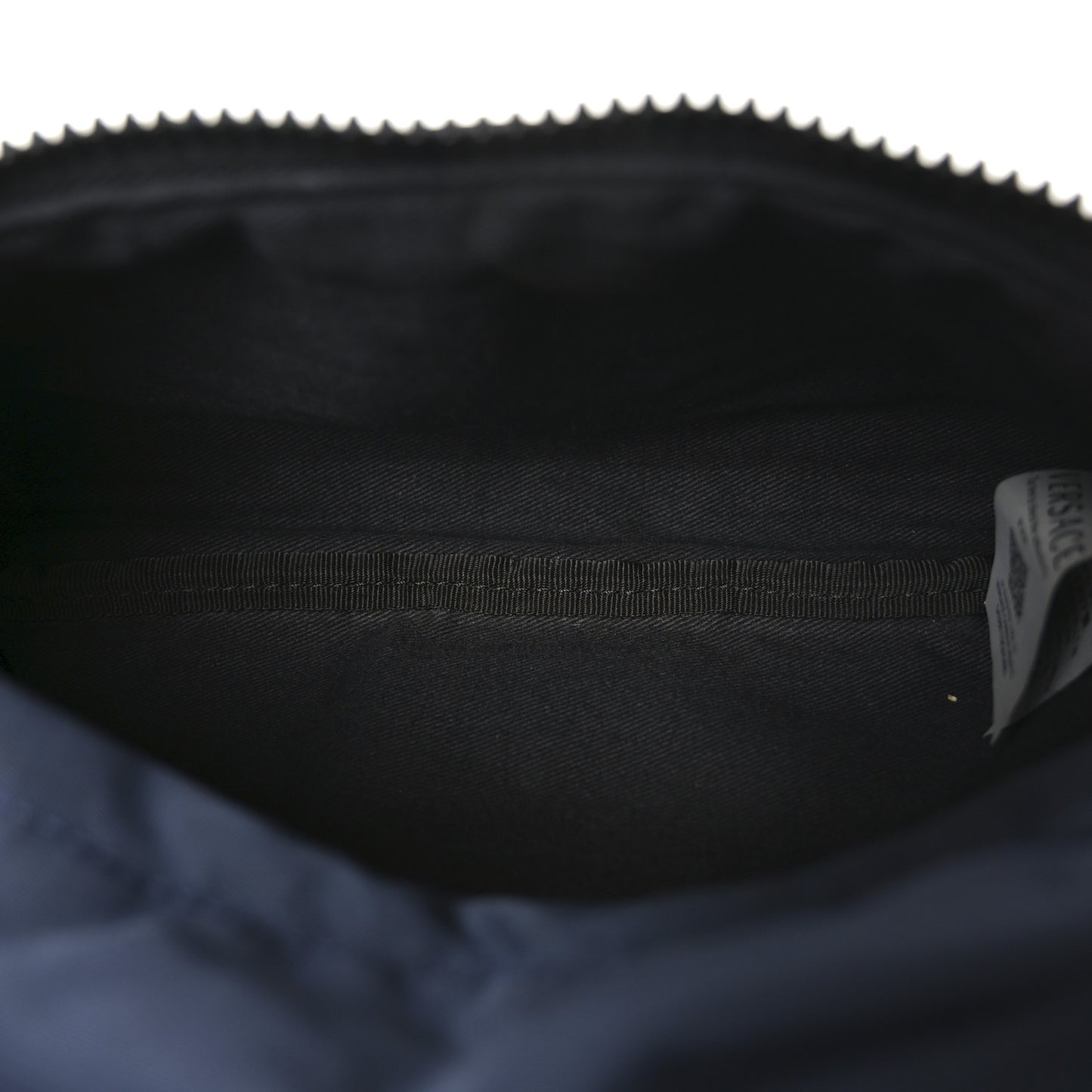 Nylon Palazzo Medusa Belt Bag Navy