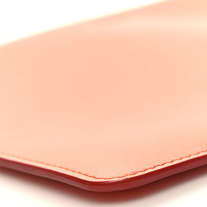 Givenchy Calfskin Zip Pouch Orange 9 of 10