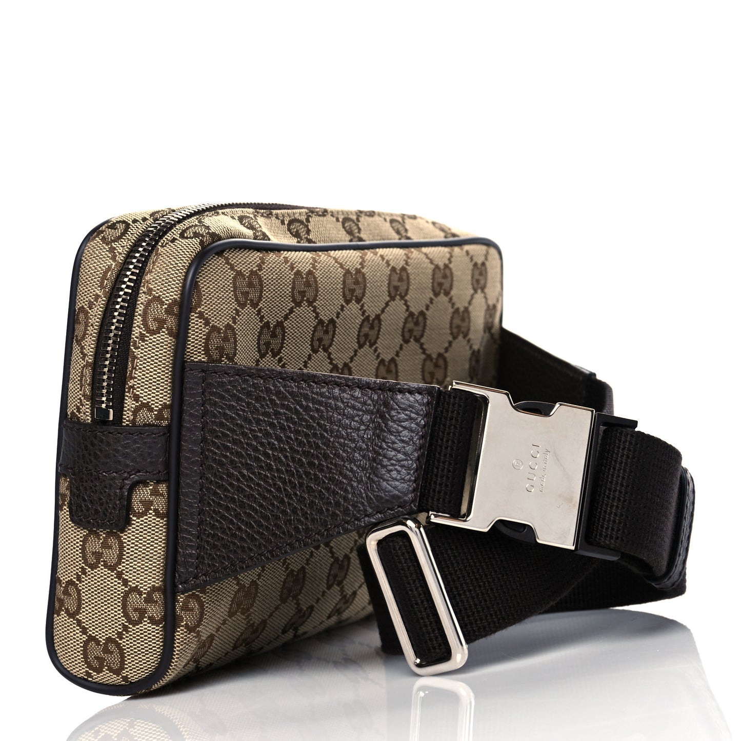 Monogram Belt Bag Dark Brown