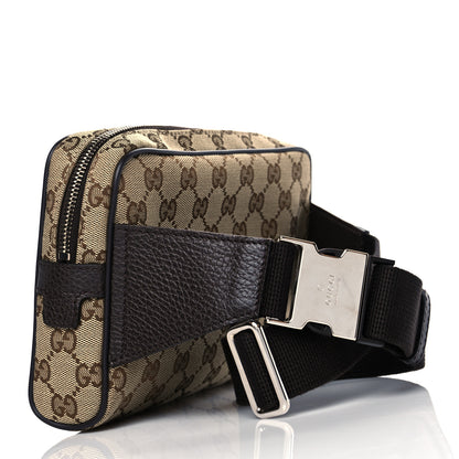 Gucci Monogram Belt Bag Dark Brown 3 of 11