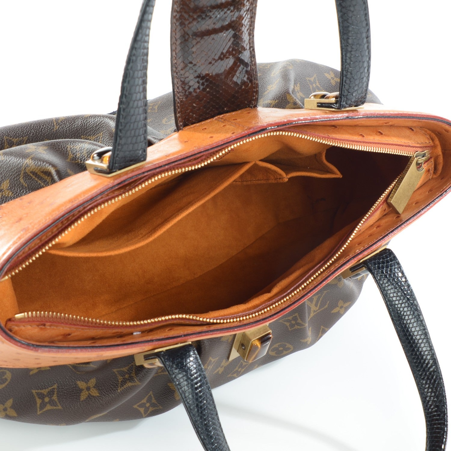 Louis Vuitton Monogram Ostrich Oskar Waltz 5 of 8
