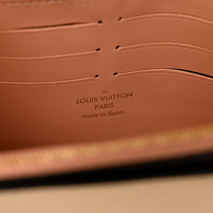 Louis Vuitton Damier Ebene Vavin Chain Wallet Creme 6 of 10