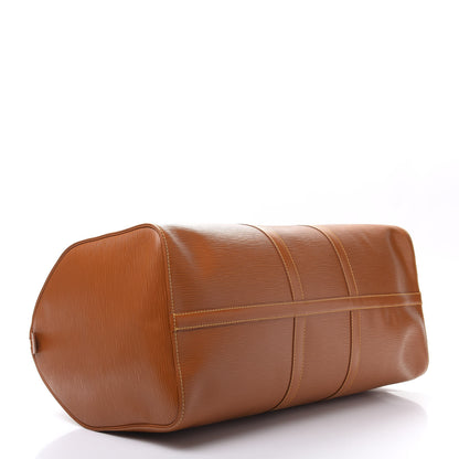 Louis Vuitton Epi Keepall 55 Cipango 3 of 13