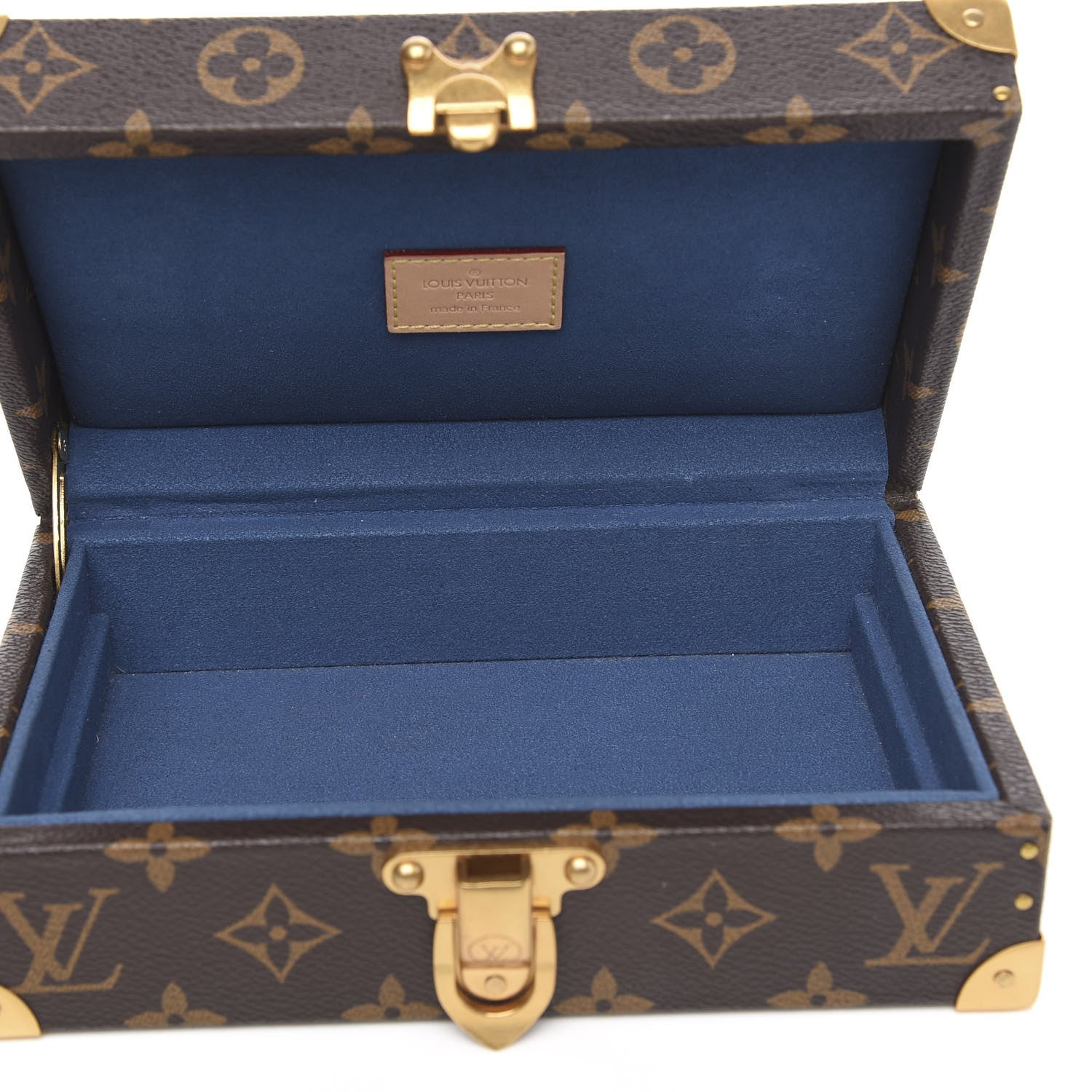 Louis Vuitton Monogram Coffret Polyvalent Blue 5 of 9