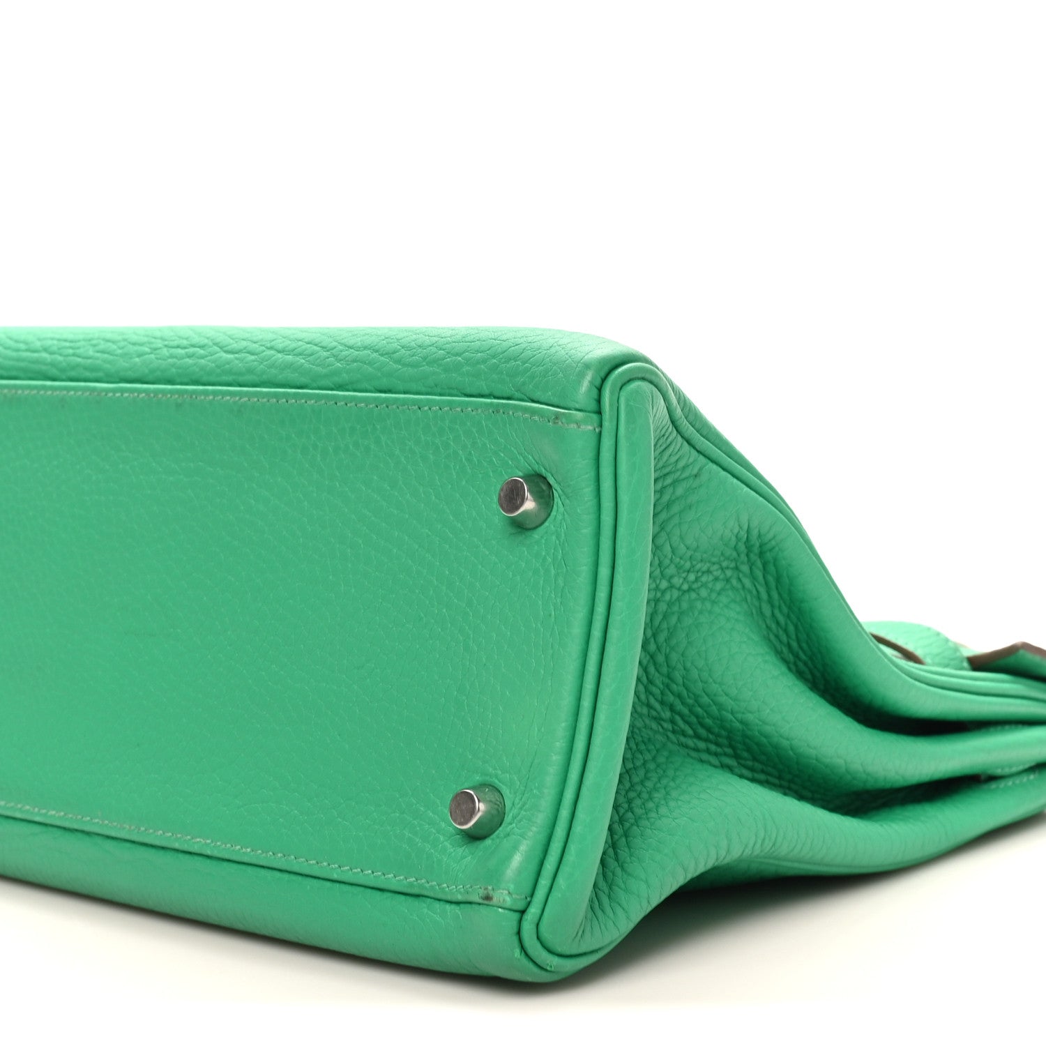Hermes Taurillon Clemence Kelly Retourne 32 Menthe 10 of 10