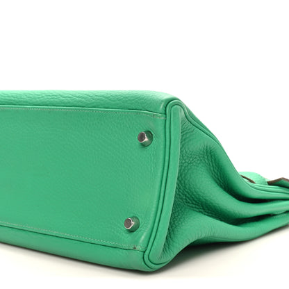 Hermes Taurillon Clemence Kelly Retourne 32 Menthe 10 of 10