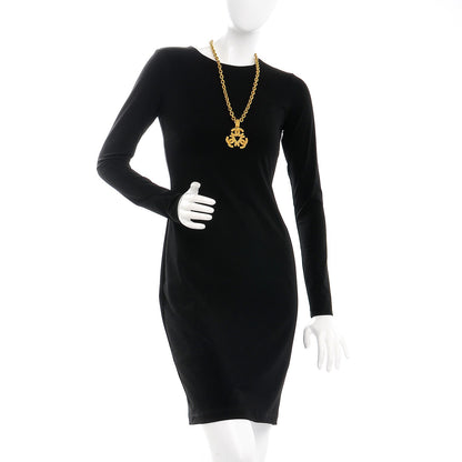 Chanel Triple CC Chain Necklace Gold 2 of 5