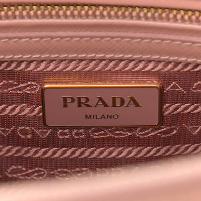 Prada Saffiano Vernice Mini Galleria Double Zip Tote Orchidea 5 of 11