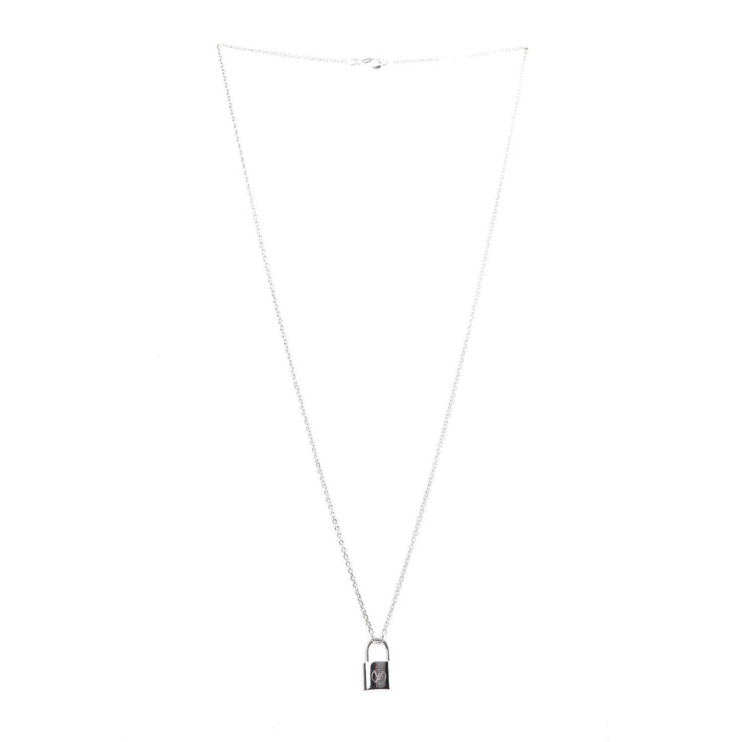 Sterling Silver Lockit Necklace