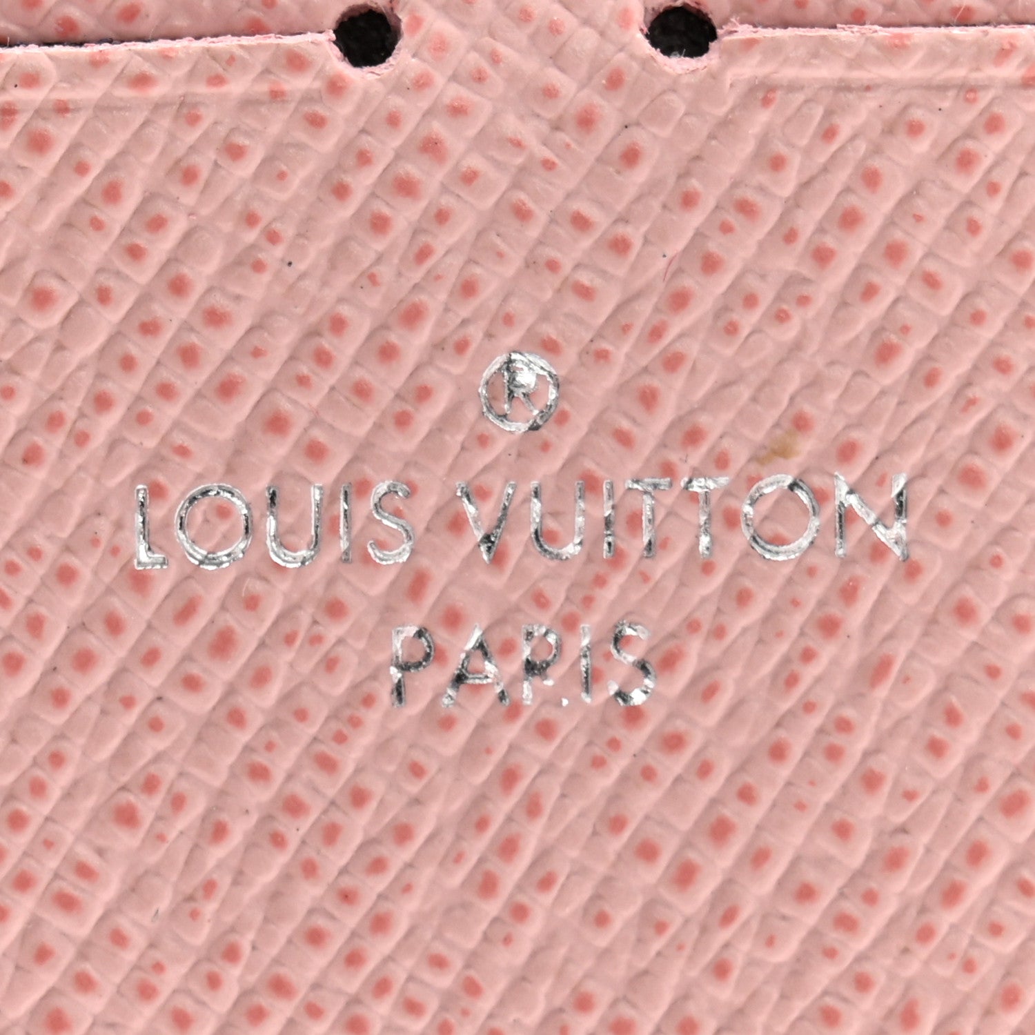 Louis Vuitton Calfskin Felicie Card Holder Insert Rose Ballerine 6 of 7