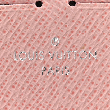 Louis Vuitton Calfskin Felicie Card Holder Insert Rose Ballerine 6 of 7