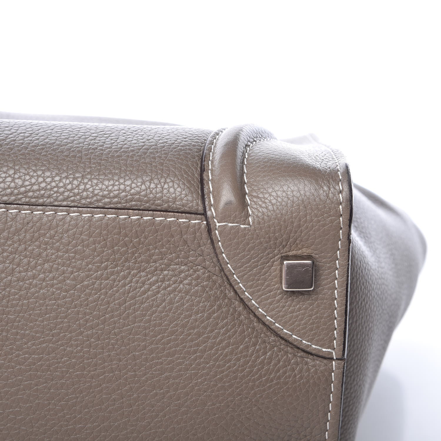 Celine Pebbled Calfskin Mini Luggage Souris 14 of 14
