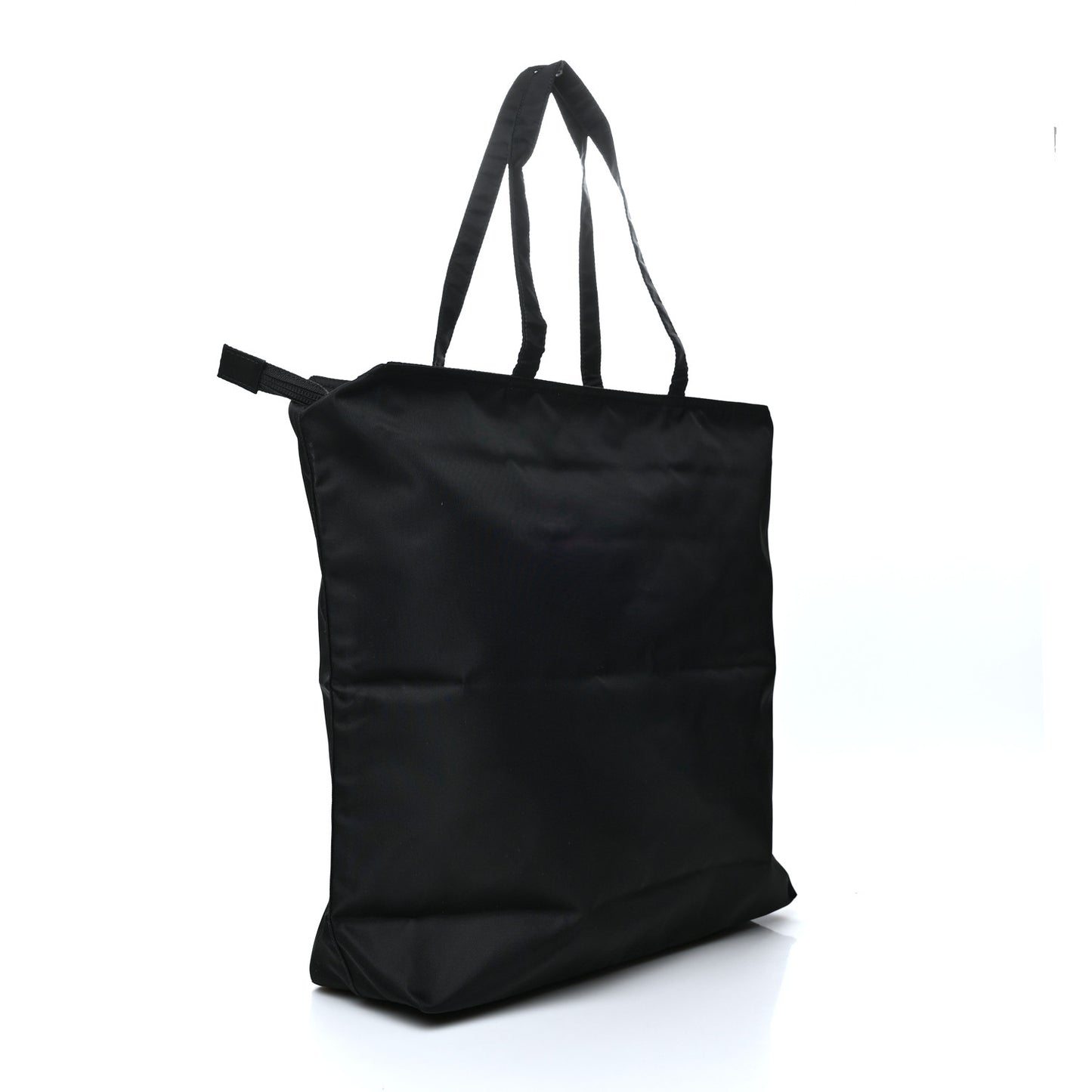 Tessuto Nylon Shopping Tote Black