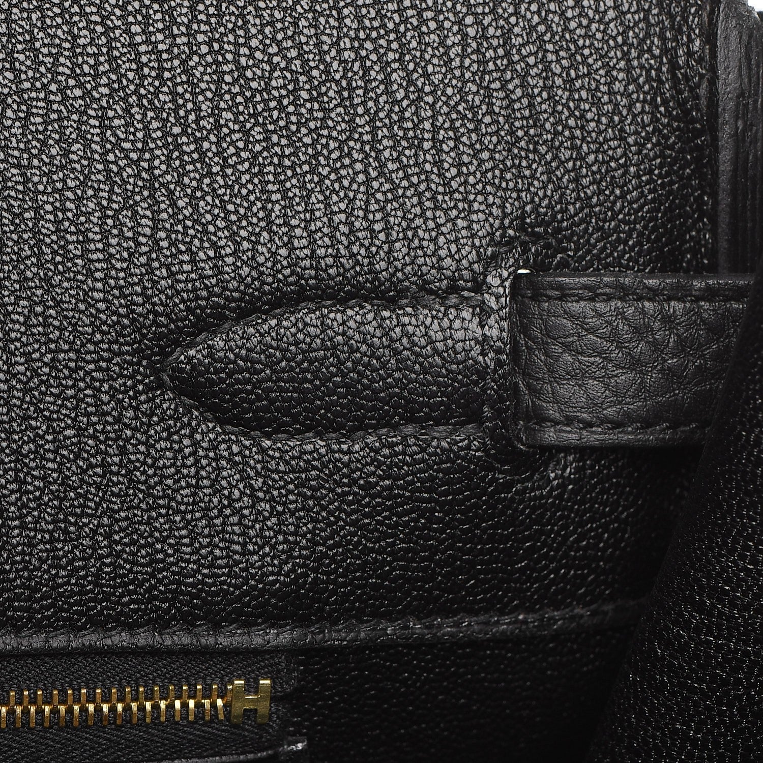 Hermes Togo Birkin 35 Black 13 of 31