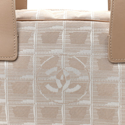 Chanel Nylon Travel Bowler Beige 7 of 10