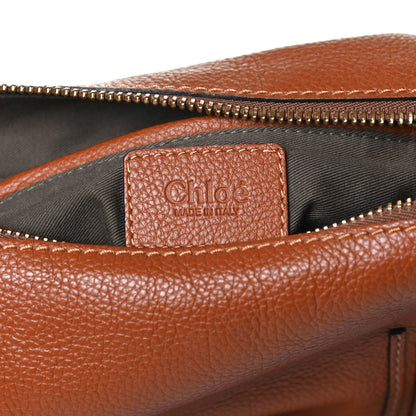 Chloe Calfskin Medium Marcie Satchel Tan 6 of 15