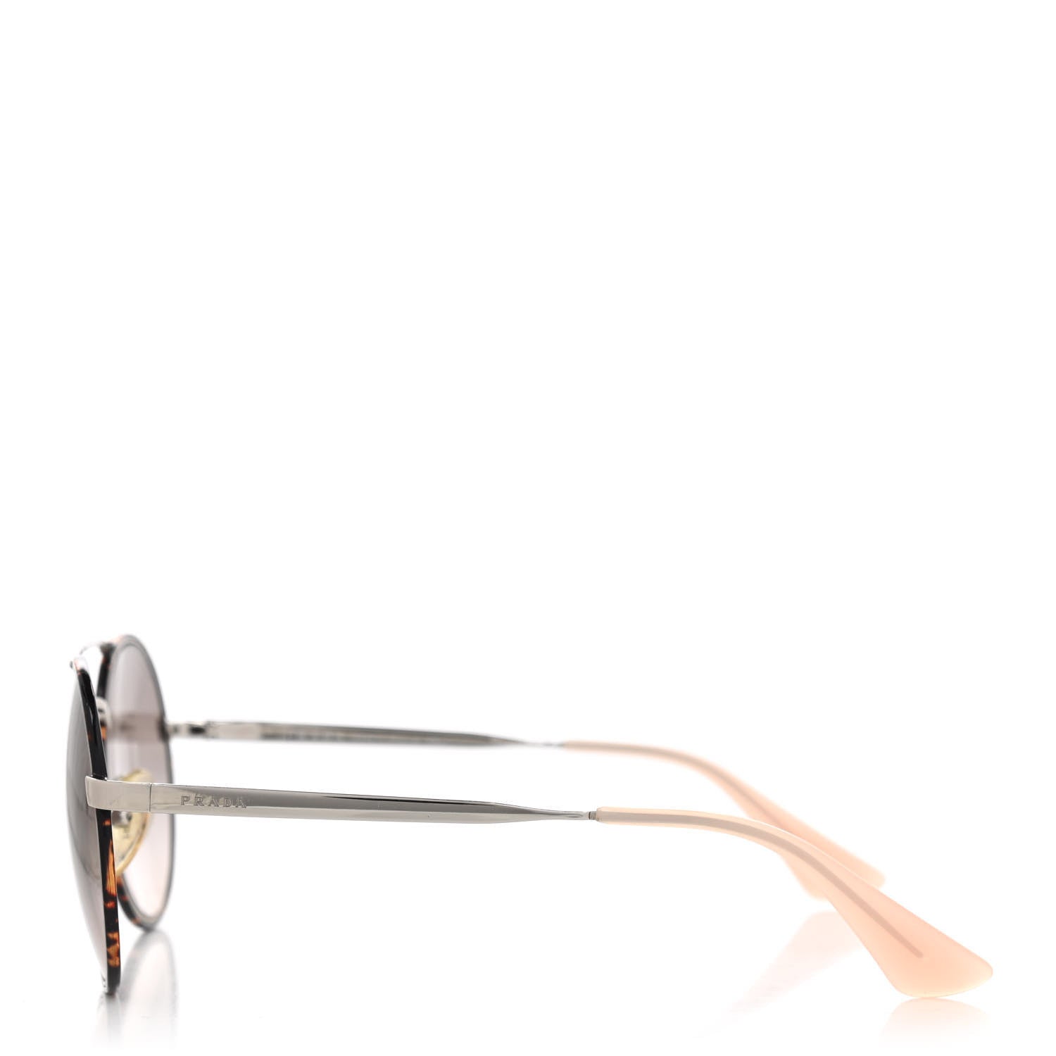 Prada Round Sunglasses SPR 51S Gold 3 of 7