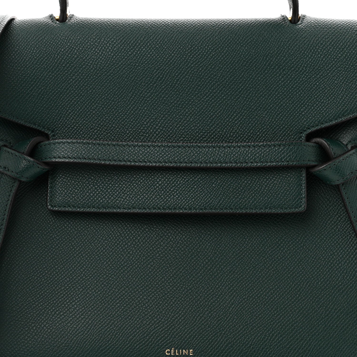 Celine Grained Calfskin Micro Belt Bag Amazone 9 of 11