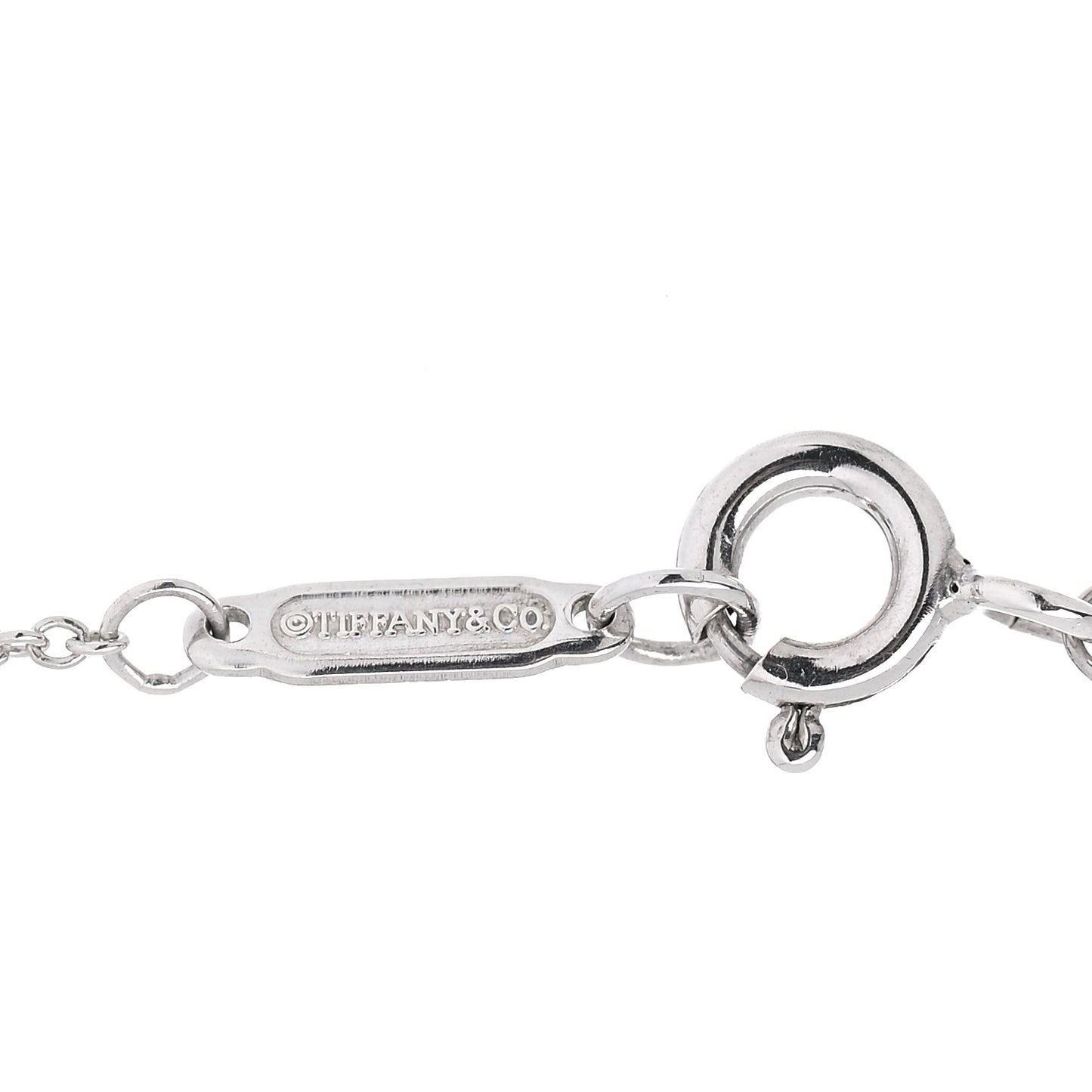 Sterling Silver 1837 Interlocking Circles Pendant Necklace