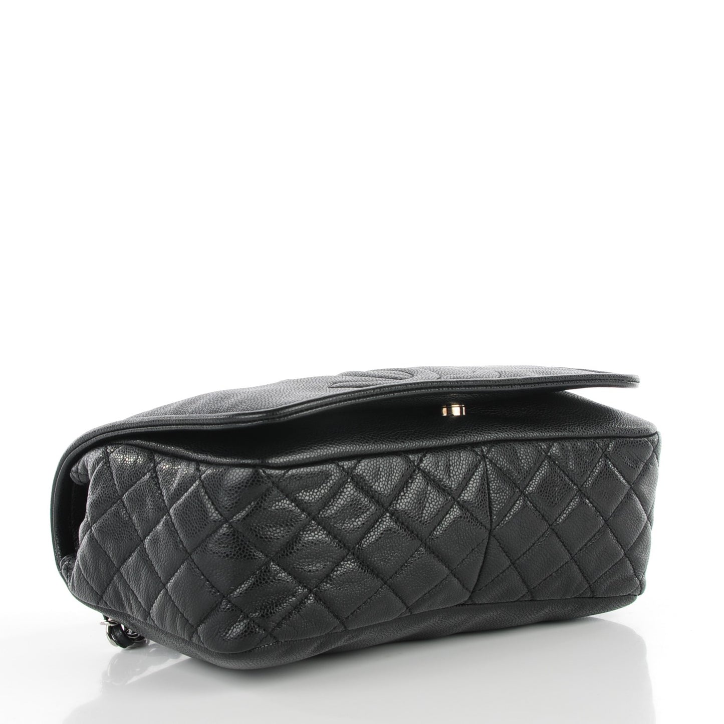Caviar Timeless Large Flap Bag Black