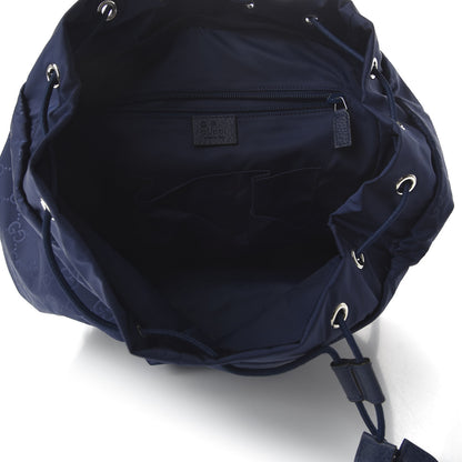 Gucci Nylon Monogram Medium Light Double Buckle Backpack Tide 6 of 8