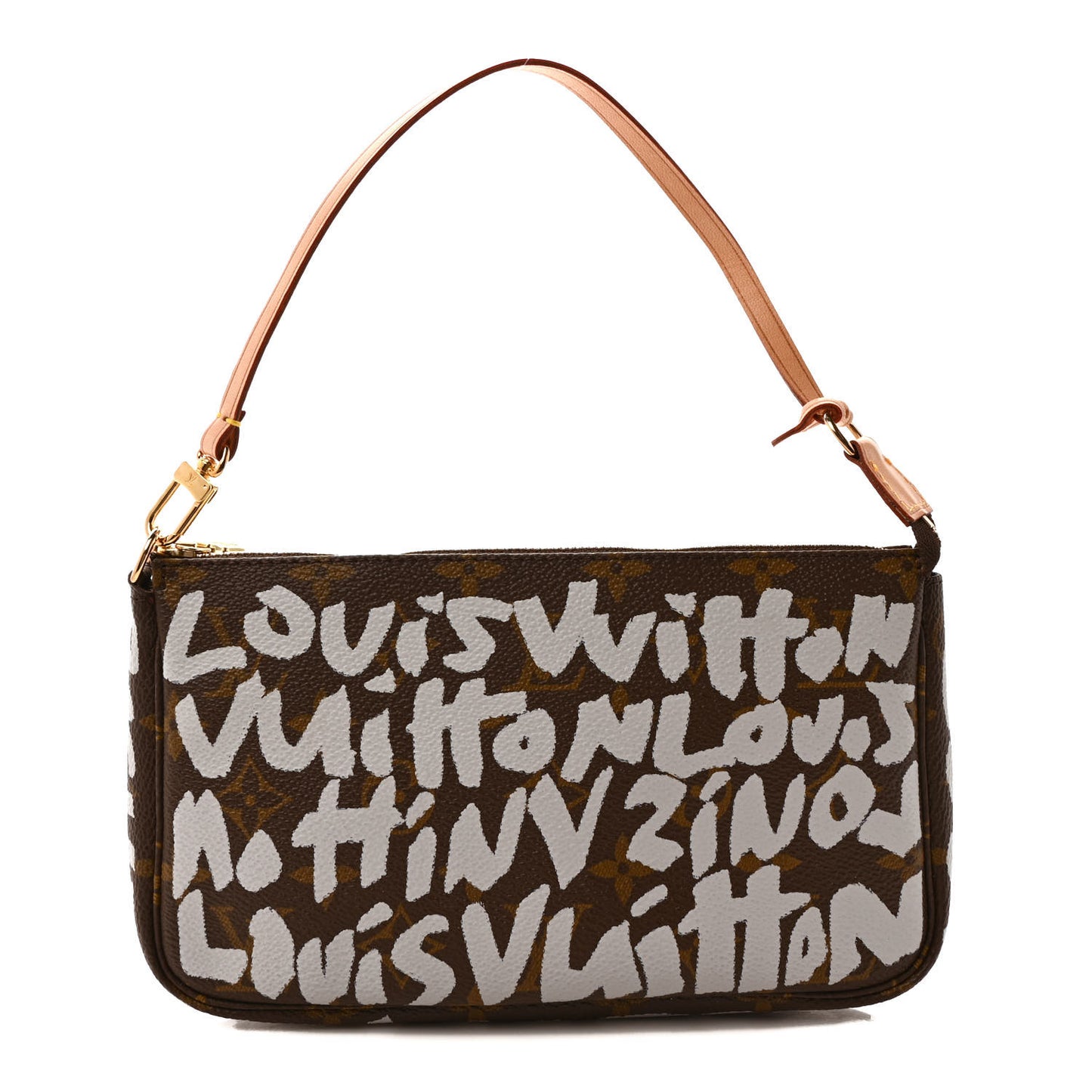 Monogram Graffiti Pochette Accessories Silver