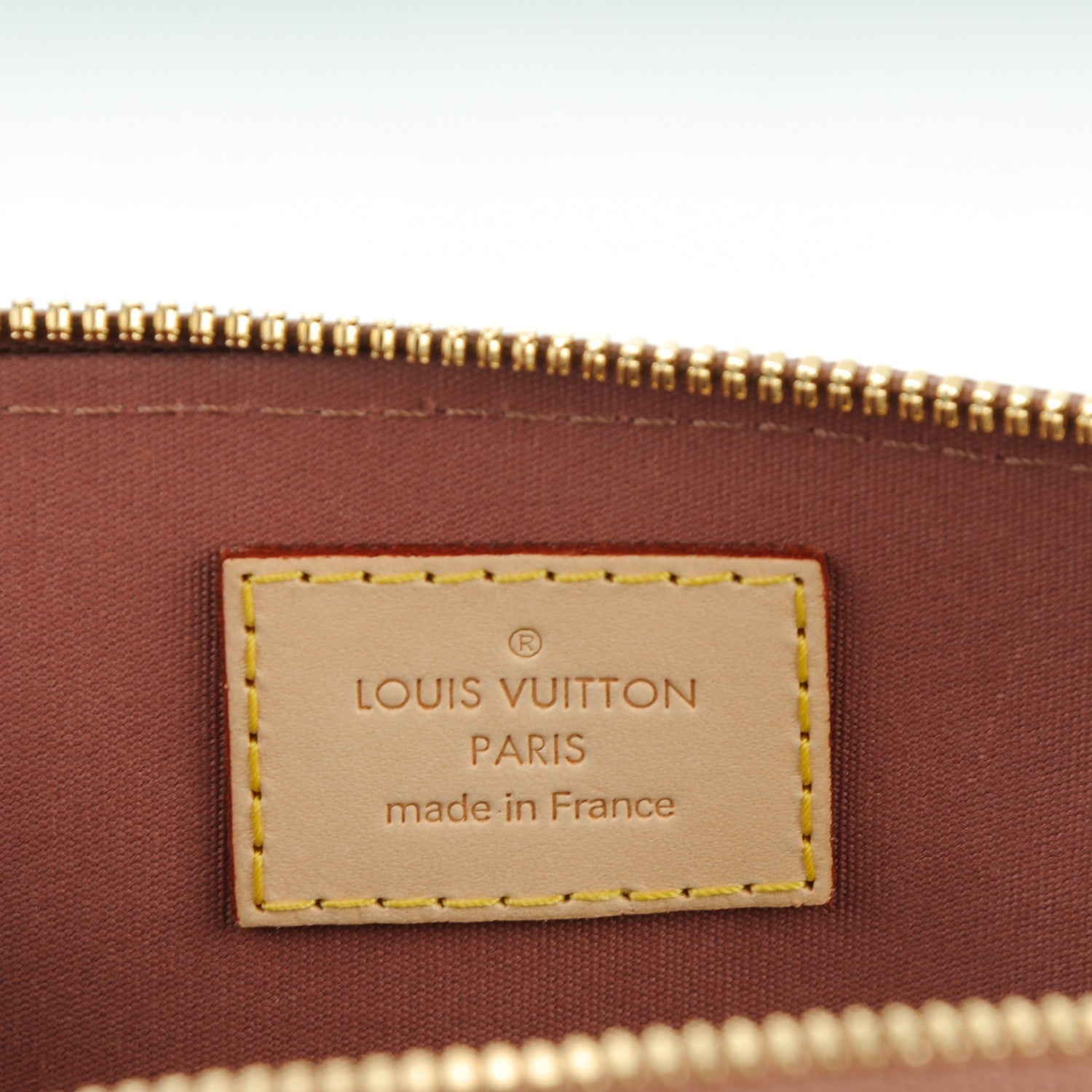 Louis Vuitton Vernis Alma BB Rose Velours 6 of 9