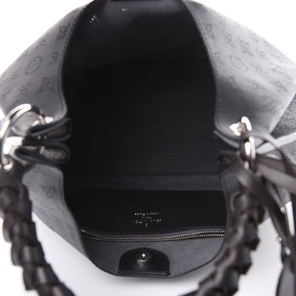 Louis Vuitton Mahina Carmel Hobo Black 5 of 8