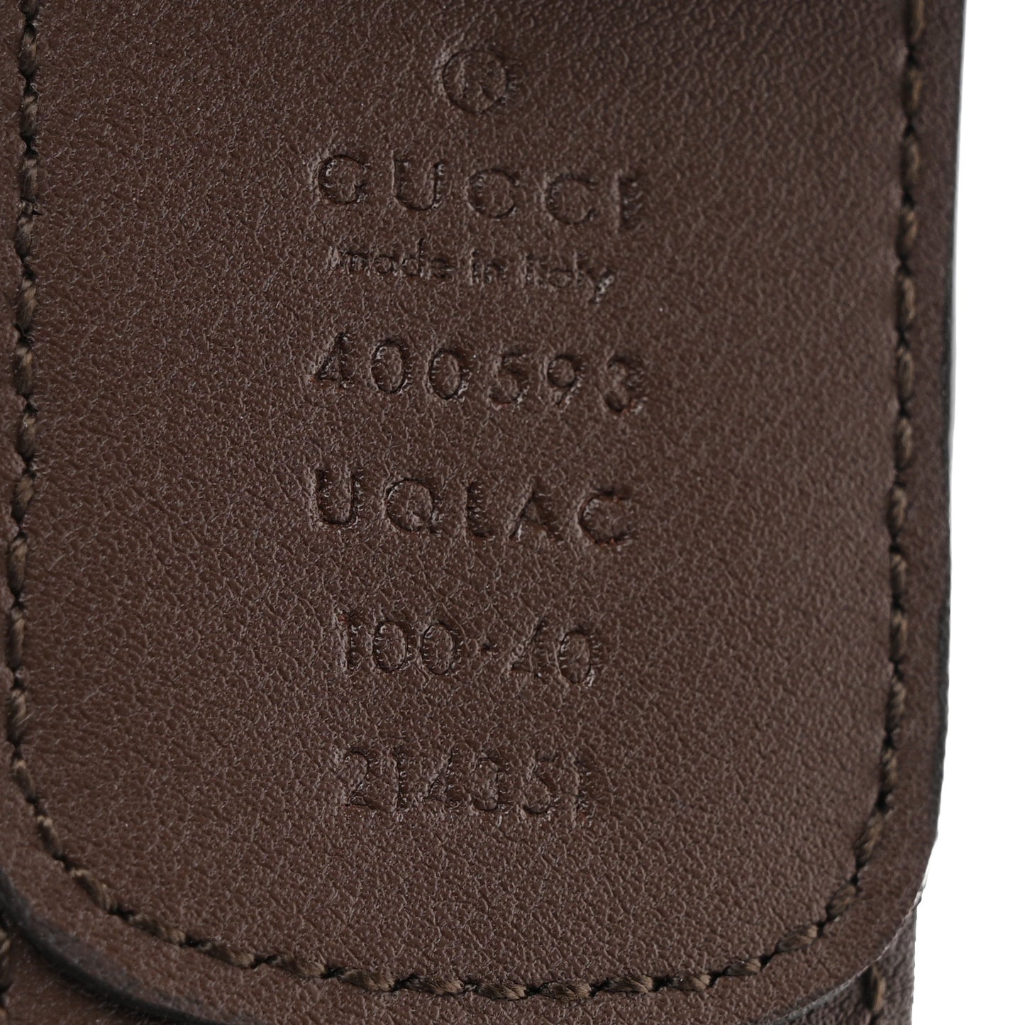 Monogram Jumbo GG Textured Dollar Calfskin Double G 40mm Belt 100 40 Camel Ebony