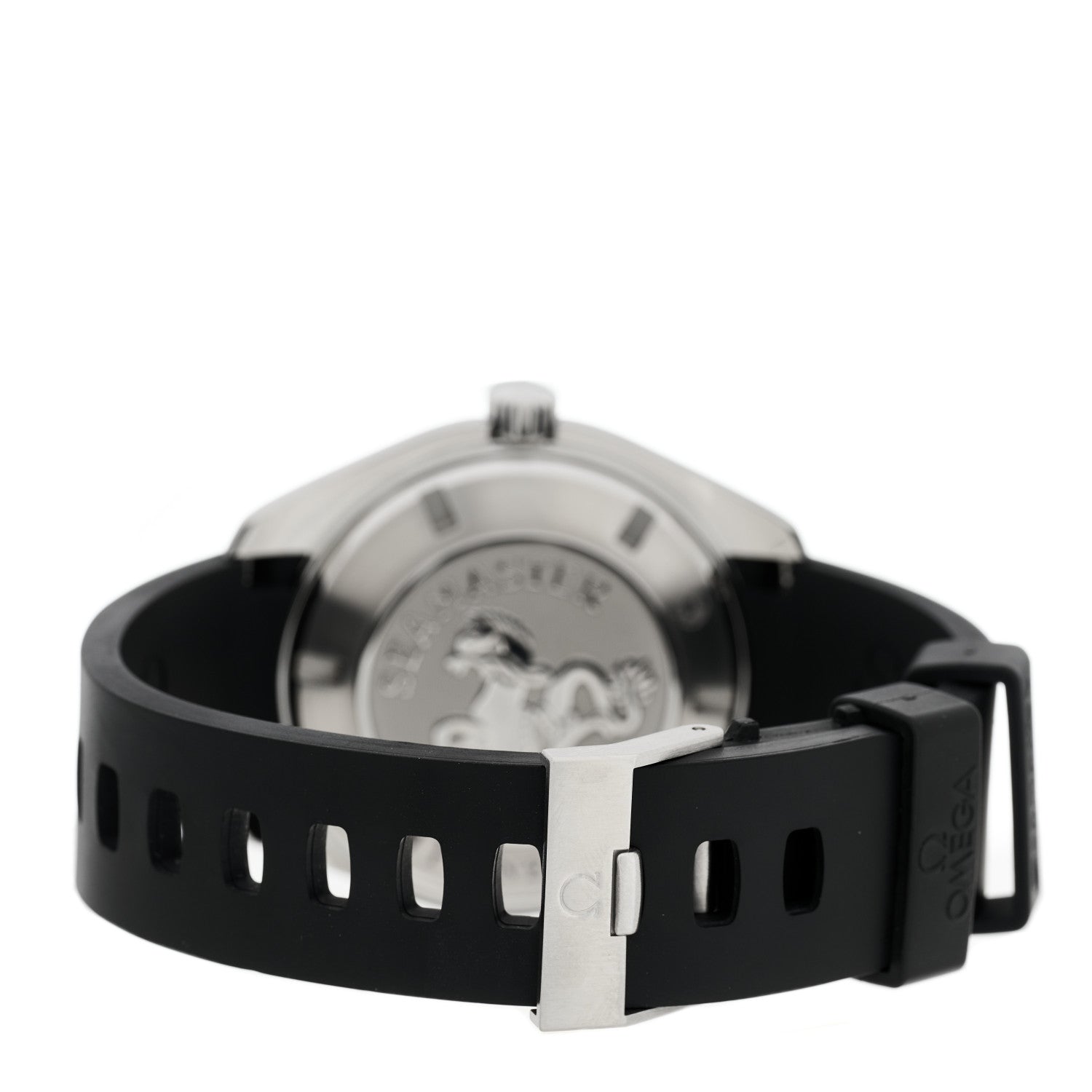 Omega Stainless Steel Rubber 43mm Seamaster Planet Ocean Co-Axial Automatic Watch Black 2200.51.00 3 of 4