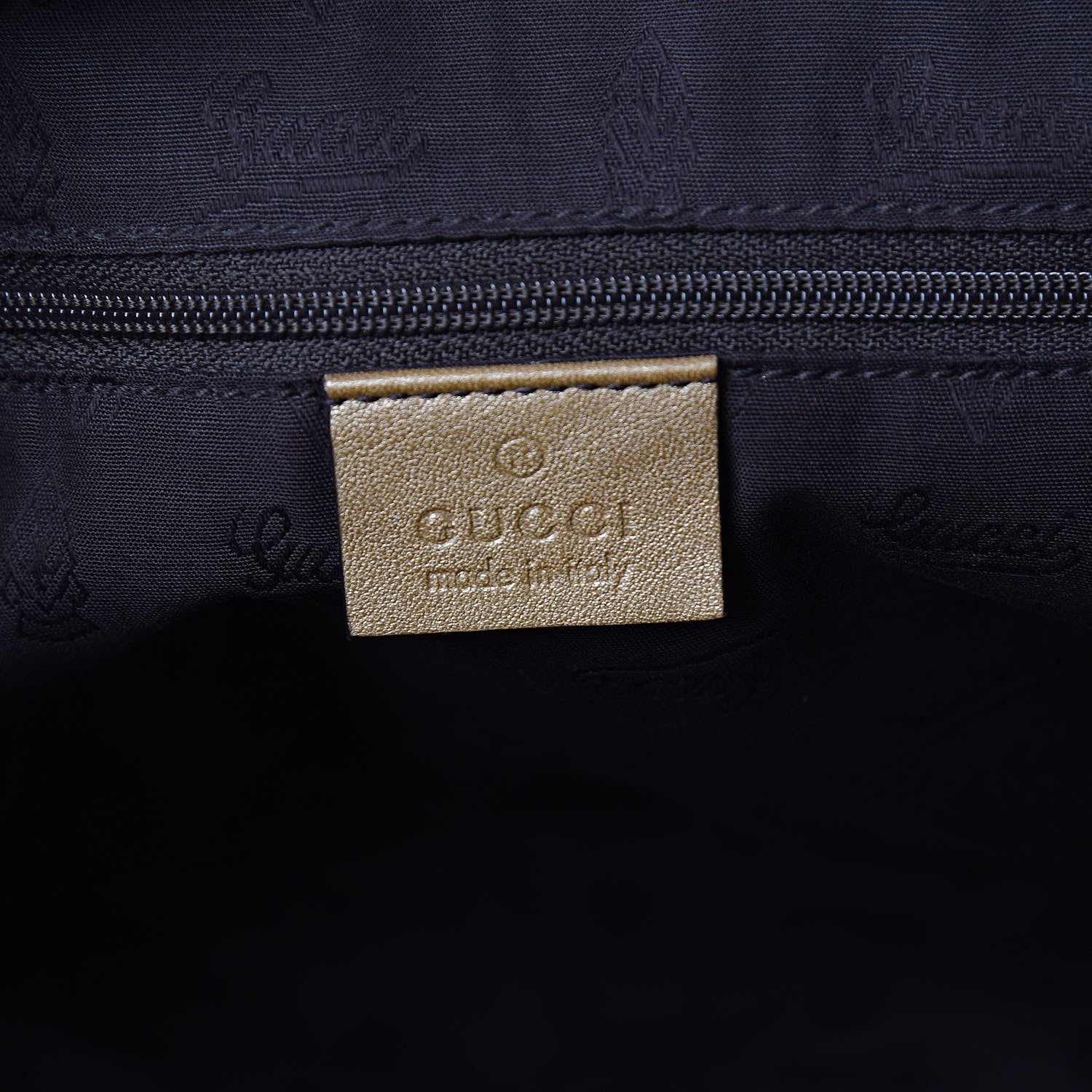 Gucci Guccissima Small D Ring Messenger Gold 6 of 10