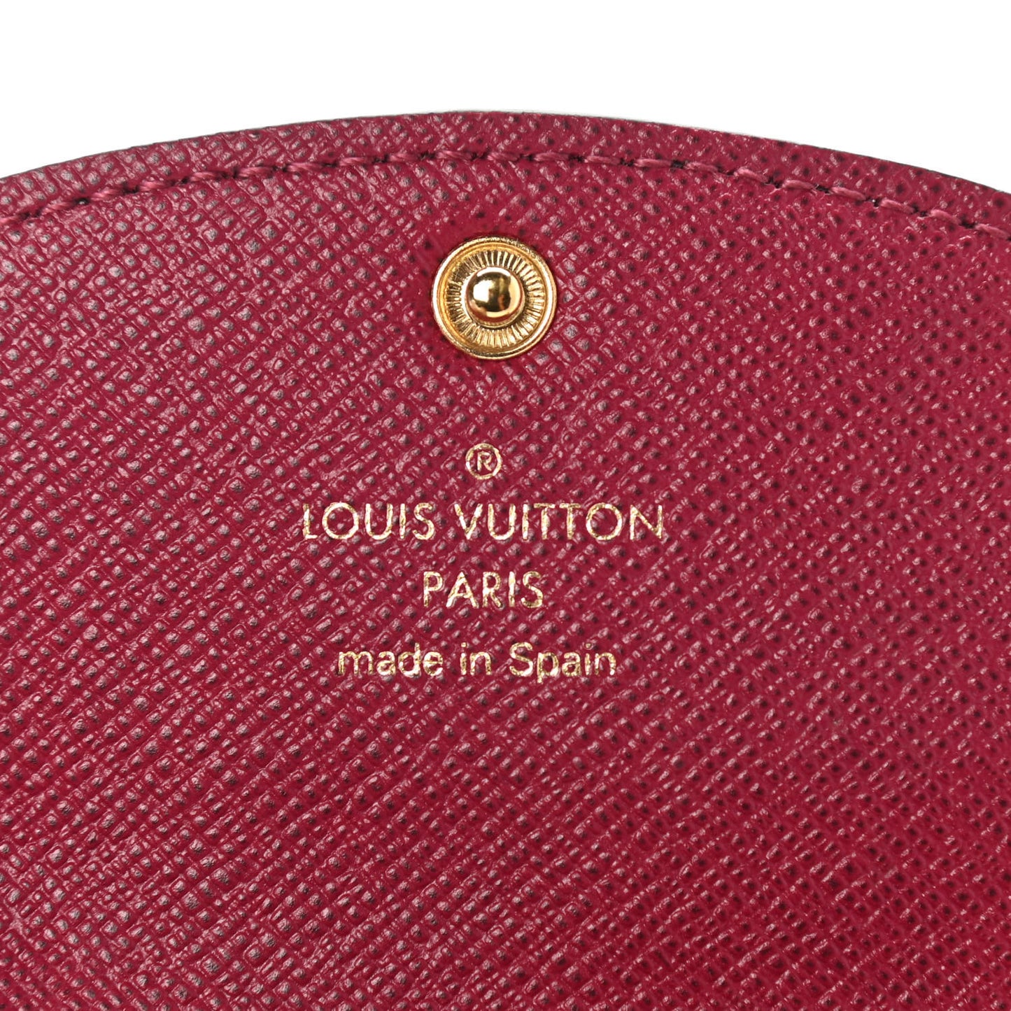 Monogram Rosalie Coin Purse Fuchsia