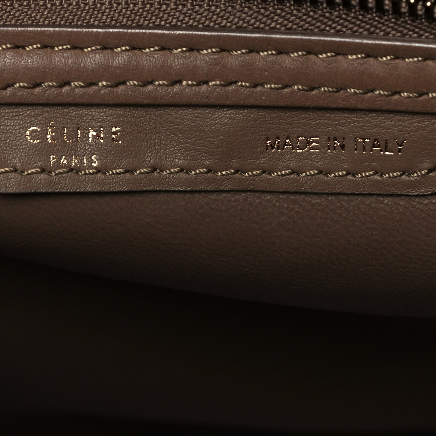 Celine Smooth Calfskin Shoulder Luggage Camel 5 of 14