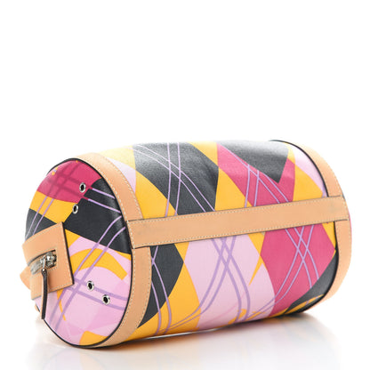 Christian Dior Coated Canvas Argyle Boston 4 of 12