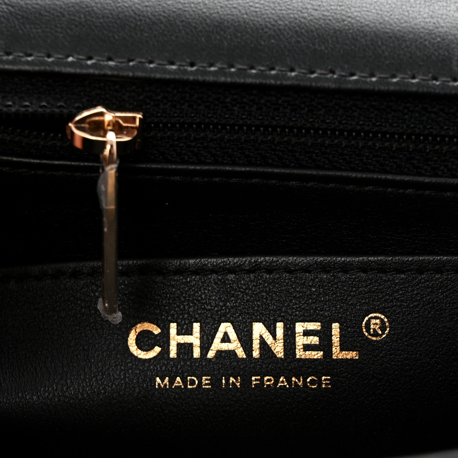 Chanel Lambskin Quilted Mini Rectangular Flap Black 6 of 11