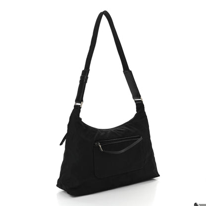 Prada Tessuto Nylon Shoulder Bag Black 3 of 15