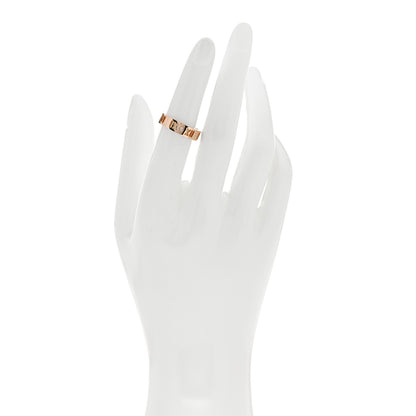 Tiffany 18K Rose Gold Diamond Wide Atlas Pierced Ring 51 5.75 2 of 4