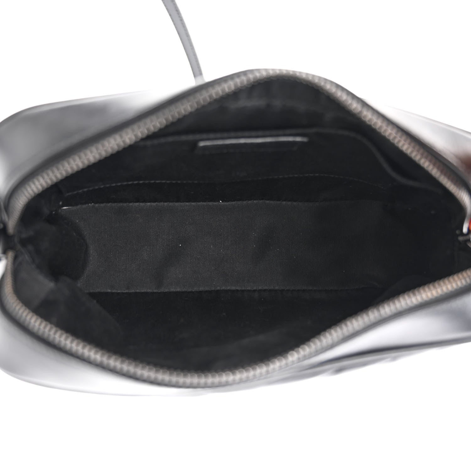 Saint Laurent Calfskin Matelasse Monogram Monochrome Lou Camera Bag Black 4 of 9