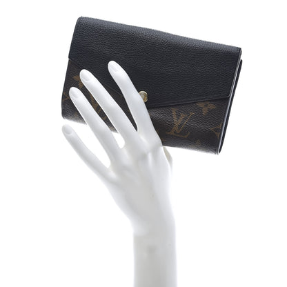 Louis Vuitton Monogram Pallas Compact Wallet Black 2 of 11