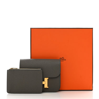 Hermes Epsom Constance Slim Wallet Etain 8 of 8