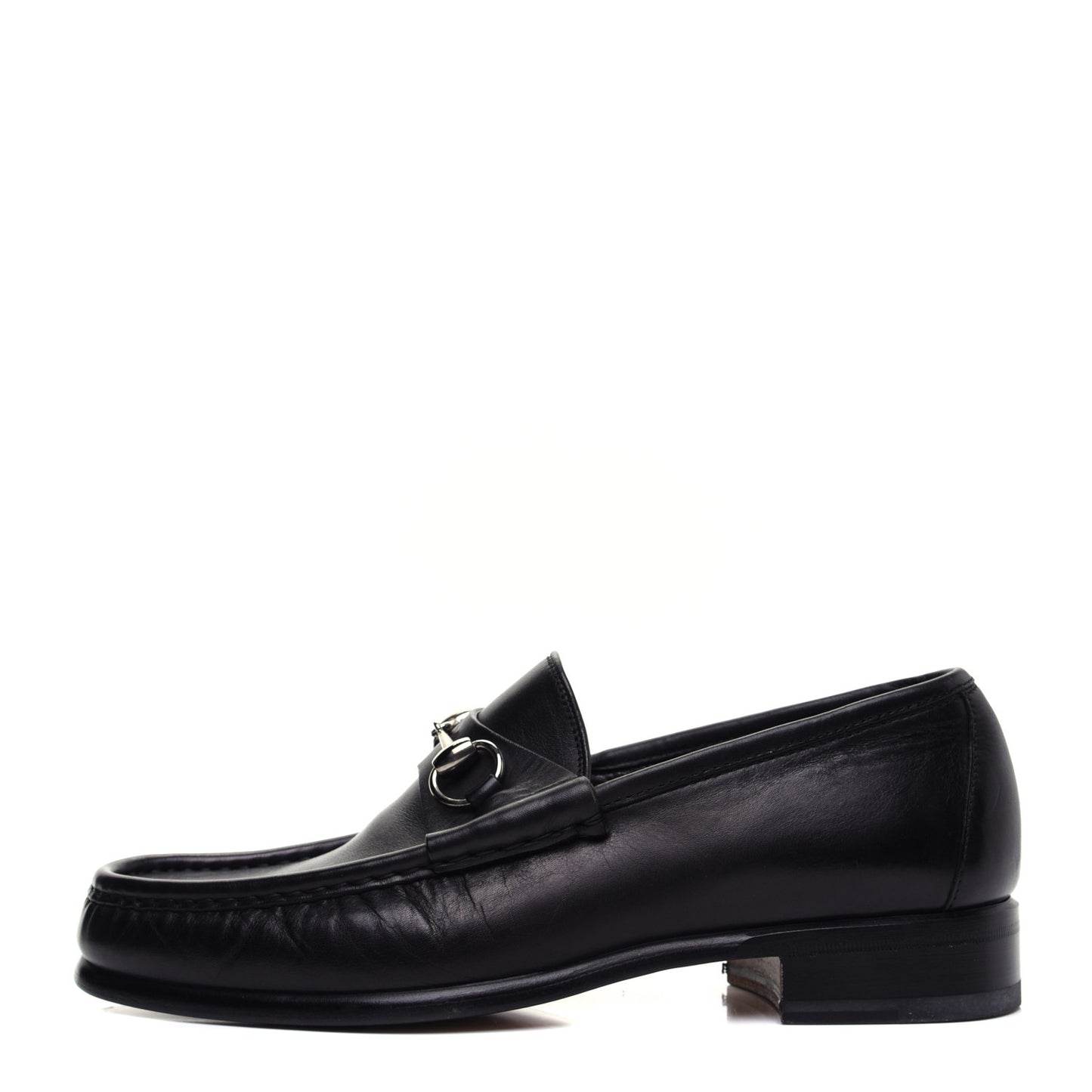 Calfskin Mens 1953 Horsebit Loafers 8 Black