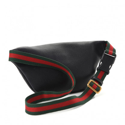 Gucci Grained Calfskin Small Logo Belt Bag Black 3 of 11