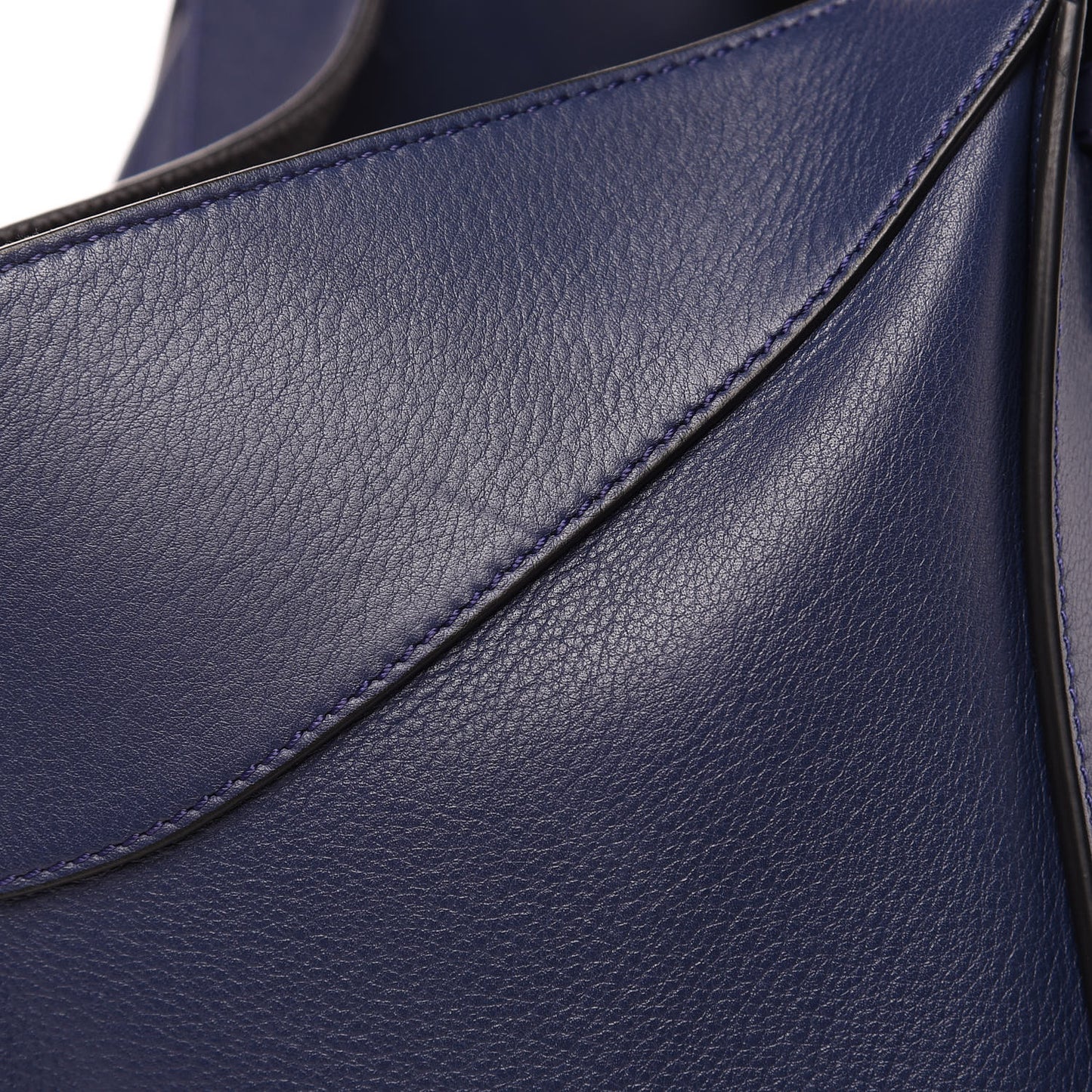 Calfskin Small Hammock Shoulder Bag Marine